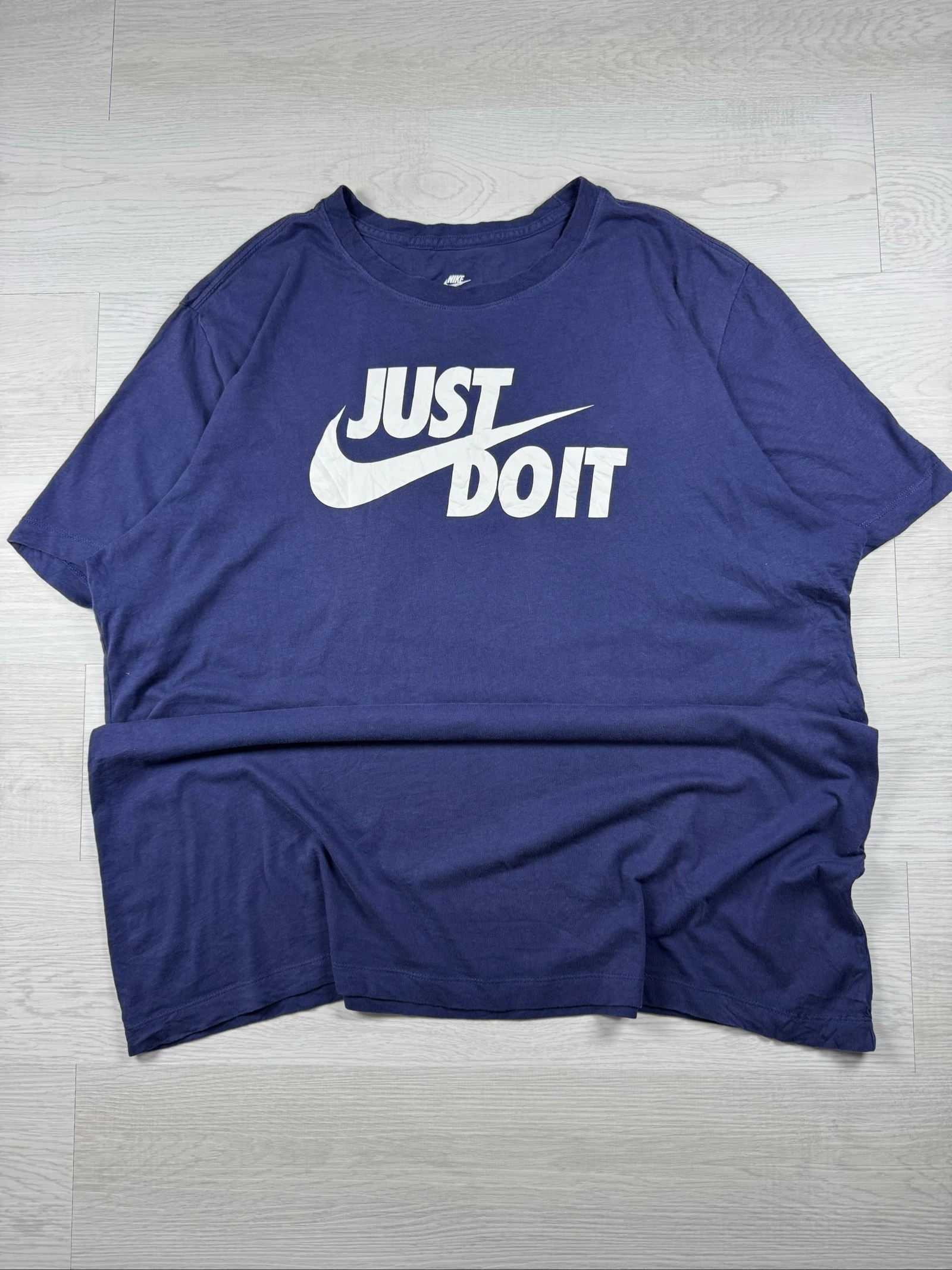 Nike Sportswear JDI Swoosh T-Shirt Bleu Marine XL AR5006-410 – photo 3